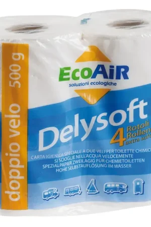 Acheter Direct Papier-toilette hydrosoluble Delysoft 4 pièces