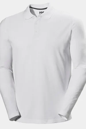 Polo de navigation manche longue CREWLINE LS WHITE HELLY HANSEN Produit De Marque