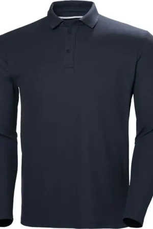 Solde Polo de navigation manche longue CREWLINE LS NAVY HELLY HANSEN