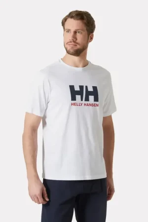 Promotion T-shirt homme LOGO 3.0 WHITE HELLY HANSEN
