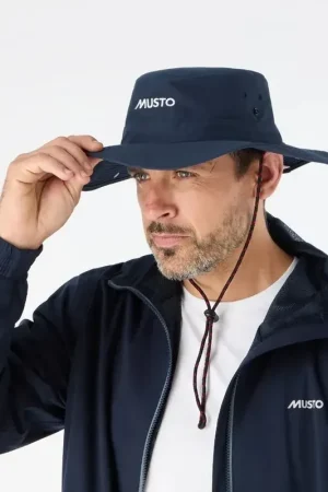 Chapeau de navigation homme FD BRIMMED TRUE NAVY MUSTO Achetez Aujourd'hui