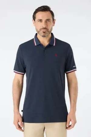 Polo de navigation à manches courtes homme EVO PRO LITE 2.0 NAVY MUSTO Commander Maintenant