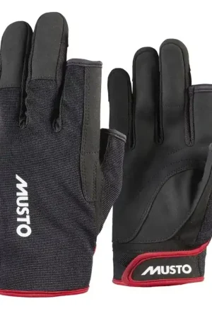 Retour Gratuit GANTS DOIGTS FERMES ESS SAILING LF 2.0 BLACK MUSTO