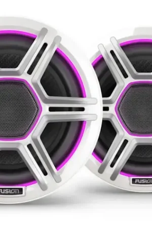 Acheter Direct HAUT-PARLEURS APOLLO SPORT 520W BLANC AVEC LED FUSION