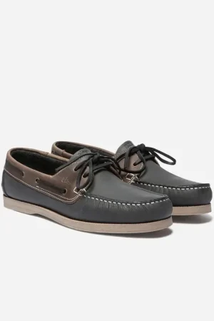 Chaussures homme bateau PHENIS marine/tan TBS Livraison Express