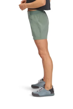 W SIERRA SHORTS Laurel Green - BLACK DIAMOND Soldes