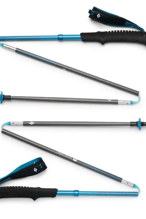 Bâtons de randonnée DISTANCE CARBON Z POLES Desert Sky BLACK DIAMOND Authentique