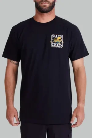 T-SHIRT MANCHES COURTES SALTY CREW INK SLINGER HOMME COULEUR BLACK | SALTY CREW Promotion