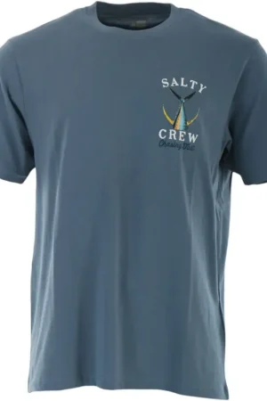 Haute Qualité T-SHIRT MANCHES COURTES SALTY CREW TAILED HOMME COULEUR SLATE | SALTY CREW