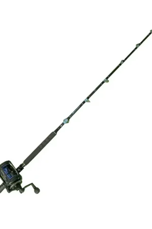 Top Vente Ensemble Thon (canne Williamson Typhoon 175 50/80LBS et moulinet Okuma Solterra B 50WIIB RH 2SP)
