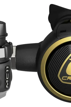 Soldes Détendeur de plongée-sous-marine MC11 ZEN gold DIN CRESSI