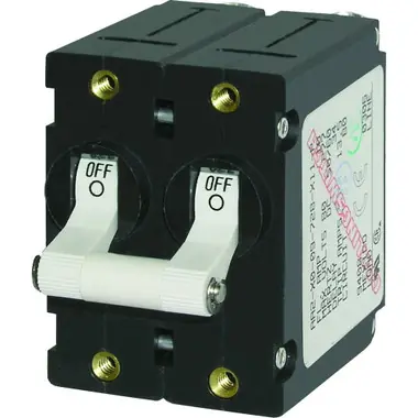 Acheter Direct Blue Sea 7242 A-Series Double Pole Toggle - 50AMP - White