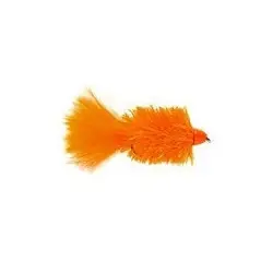 Prix Cassé Bead Head Streamer Flies - Golden Bullet Fritz Orange - Hook Size : 8