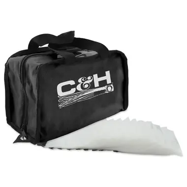 Top Vente C&H Lures - King Rig Bag with 50 Rig Bags Inside, Black