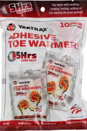 Yaktrax Toe Warmers 10 Pack Affaire À Saisir