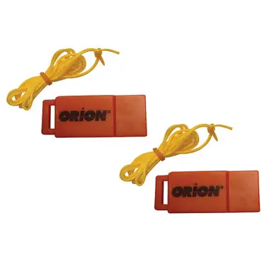 Orion Safety Whistle w/Lanyards - 2-Pack Offre Exclusive
