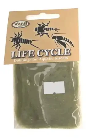 Populaire Wapsi Life Cycle Dubbin - Nymph Light Olive
