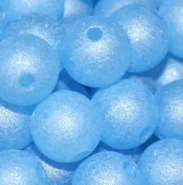 Acheter Direct Troutbeads - 10mm 15ct Glowbeadz Blue Glow