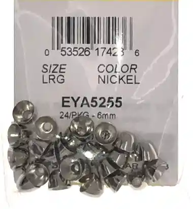 Wapsi Cone Heads - 24 per pack - Nickel LRG Bon Marché