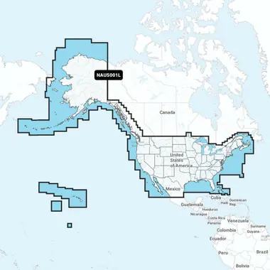 Achat Immédiat Navionics+ NAUS001L - U.S. & Coastal Canada