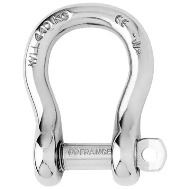 Wichard Captive Pin Bow Shackle - Diameter 5mm - 3/16" Retour Gratuit
