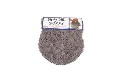 Meilleur Prix Dirty Dog Shammy Towel Grey