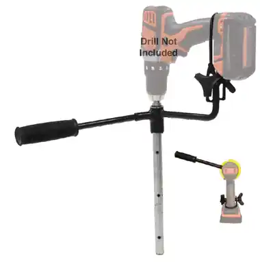 Offre Limitée HT - Premium Pro DX Ice Auger E-Drill - Cordless Drill Adapter