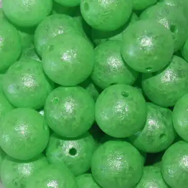 Troutbeads - 8mm 30CT - Glowbeadz Green Glow Prix Réduit