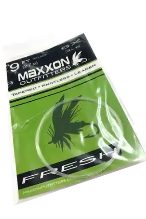 Soldes Maxxon 'FRESH' 9 FT Tapered Leaders - 1X 9lb