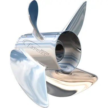 Achetez Aujourd'hui Turning Point Express Mach4 - Right Hand - Stainless Steel Propeller - EX-1423-4 - 4-Blade - 14.3" x 23 Pitch