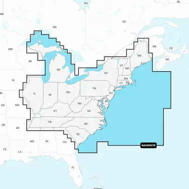 Acheter Direct Navionics Plus Naus007r U.s. East Microsd