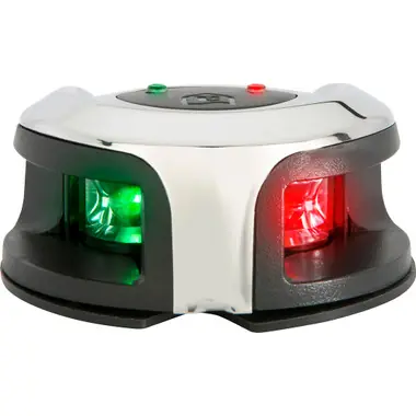 Acheter En Ligne Attwood LightArmor Bow Mount Navigation Light - Stainless Steel - Bi-Color - 2NM