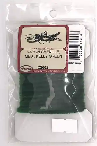 Wapsi Rayon Chenille Medium - Kelly Green Vente Flash
