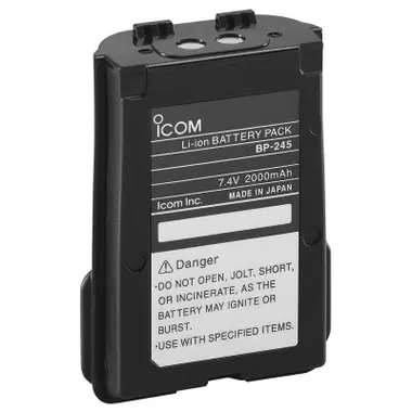Achat Immédiat Icom Bp245h 2000mah Li-ion Battery For M72/m73