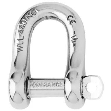 Wichard Captive Pin D Shackle - Diameter 10mm - 13/32" Offre Spéciale