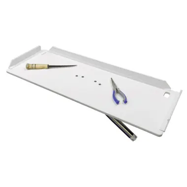 TACO 32" Poly Filet Table w/Adjustable Gunnel Mount - White Promotion Saisonnière