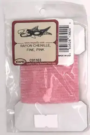 Authentique Wapsi Rayon Chenille Fine - Pink