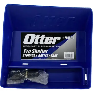 Otter 201639 Pro Shelter Storage & Battery Tray Achat Immédiat