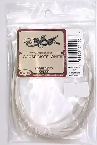 Wapsi Goose Biots - White Réduction