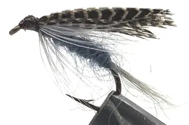 10 Flies - Wet Dark Hendrickson on a Bronze 10 Mustad Hook Réduction