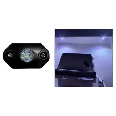 Acheter Direct Black Oak Rock Accent Light - White - Black Housing