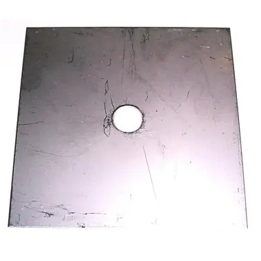 Scotty Downrigger Part - S-SSCUTSQ4 - SS SQUARE BRAKE PLATE 4" (S9107) Promotion Saisonnière