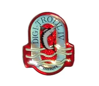 Cannon Downrigger Part 5527004***OBSOLETE*** DECAL EMBLEM NOSE DT IV Remise