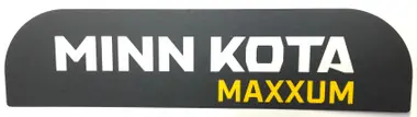 Commander Vite Minn Kota Trolling Motor Part - DECAL, MOTOR REST MAXXUM FW MAXXUM MK LOGO - 2265707