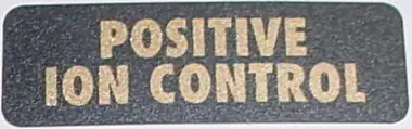 Acheter En Ligne Cannon Downrigger Part 3395702 - DECAL - POSITIVE ION CONTROL