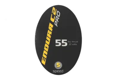 Offre Limitée Minn Kota Trolling Motor Part - DECAL-CVR,ENDURA C2 PRO 55 - 2065707 (OBSOLETE)