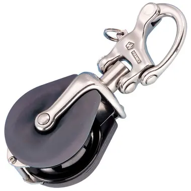 Wichard Snatch Block w/Snap Shackle - Max Rope Size 18mm (23/32") Paiement Sécurisé