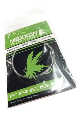 Acheter En Ligne Maxxon Tapered Leader • 9 ft 'FRESH' - 5X (.006" dia.) / 4 LB