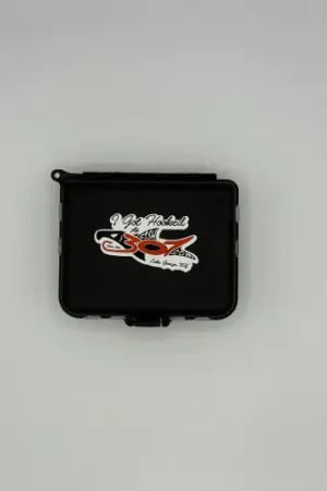 Prix Choc FISH307 Jig/Fly/Tackle Box - 2-sided, 11 Compartment, Black