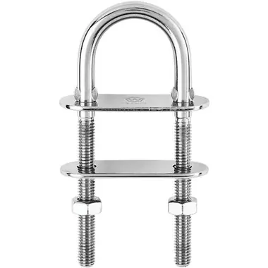 Wichard U-Bolt Pad Eye - 5mm Diameter - 13/64" - 60mm Length - 2-23/64" Prix Bas